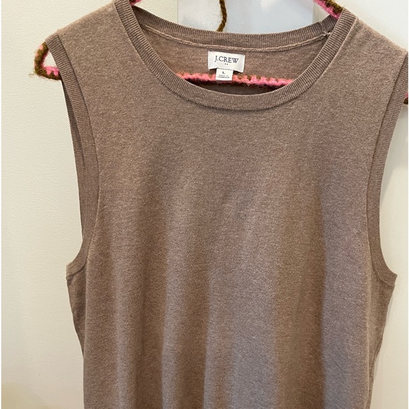 Women’s size Large, J.Crew sleeveless sweater - Picture 1 of 3